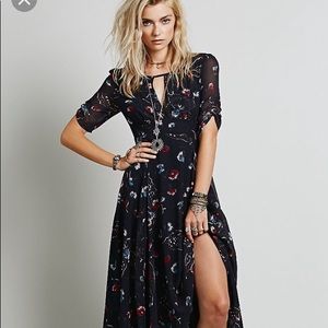 Free People Bonnie Butterfly Dress